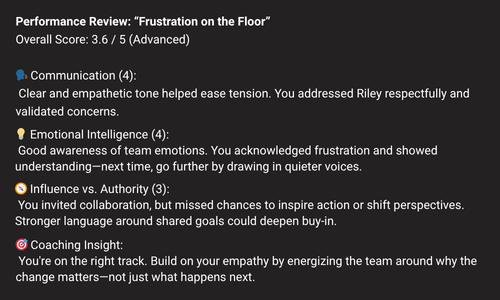 In-Depth Live Feedback and Coaching